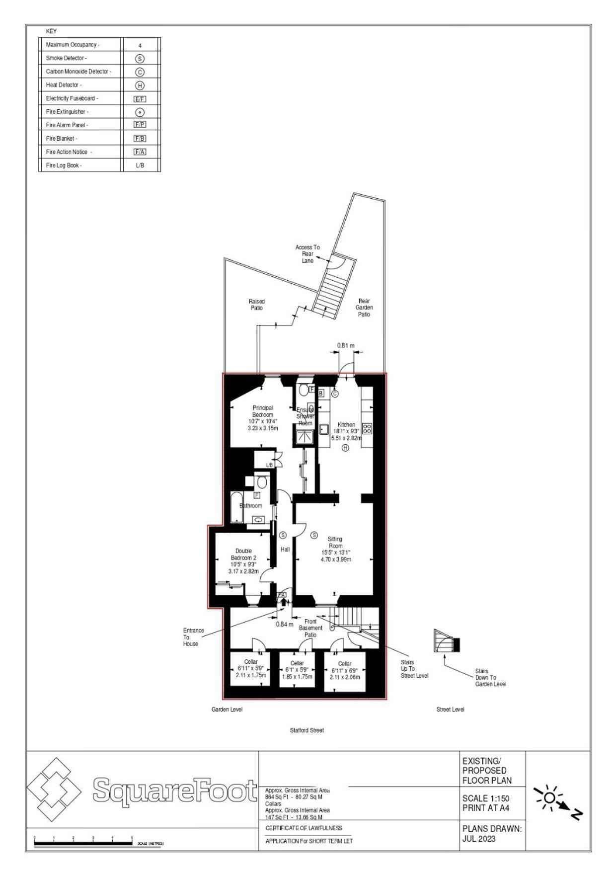 Luxury Apartment, Stafford Street EDI